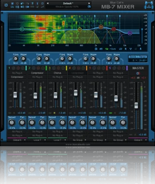 Blue Cat MB-7 Mixer (Download) <br>The multiband mixing console and VST/AU host with built-in effects