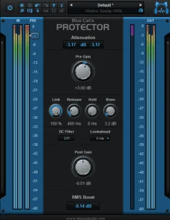 Blue Cat Protector (Download) <br>A brick wall for your master buss
