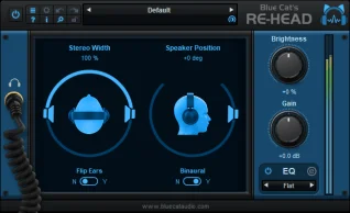 Blue Cat Re-Head (Download) <br>Mixing room experience with headphone convenience