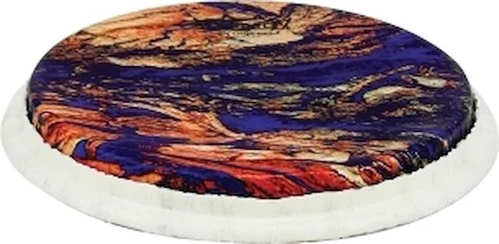 Bongo Drumhead, Tucked, 8.5", Skyndeep, "molten Sea" Graphic