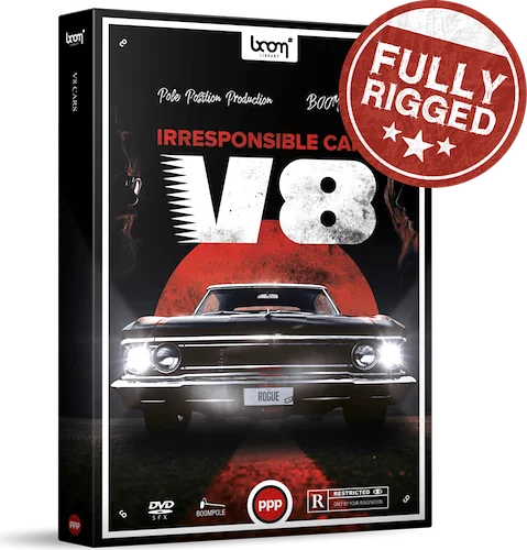 Boom Cars V8 Fully Rigged (Download) <br>9 cars worth of untamed, mind-blowing sfx