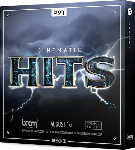 Boom Cinematic Hits Designed (Download) <br>Excellent hit and impact sound effects to boost your trailers, teasers and more