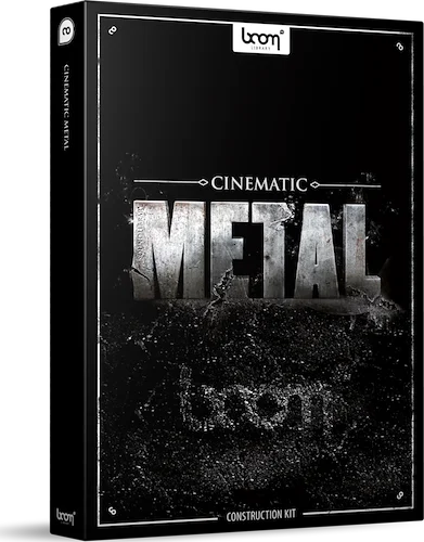 Boom Cinematic Metal 1 CK (Download) <br>Massive, metallic, mind-blowing impacts for the silver screen