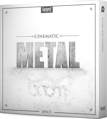 Boom Cinematic Metal 1 Design (Download) <br>Massive, metallic, mind-blowing impacts for the silver screen