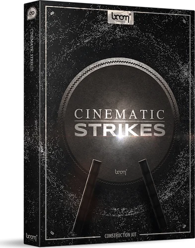 Boom Cinematic Strikes CK (Download) <br>Enormous sounding percussive hits