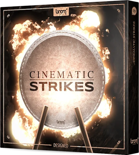 Boom Cinematic Strikes Des (Download) <br>Enormous sounding percussive hits