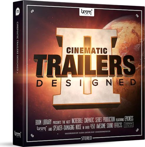 Boom Cinematic Trailers Des 2 (Download) <br>The new trailer sound fx gold standard