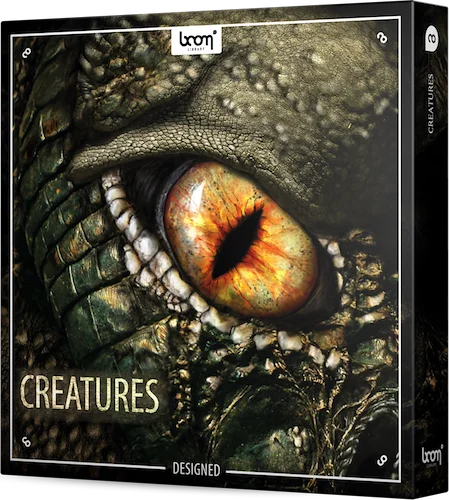 Boom Creatures Designed (Download) <br>Creature & monster sound fx - perfect for your game or movie