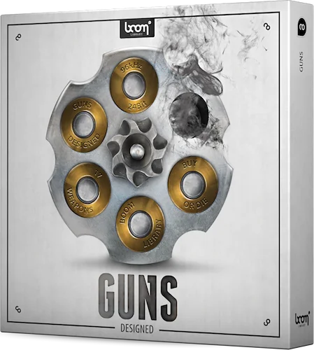 Boom Guns Designed (Download) <br>Gun sounds: the answer to all needs for modern firearm sfx