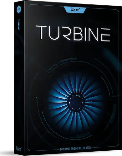 Boom Turbine (Download) <br>Create authentic flight paths and jet engine sounds