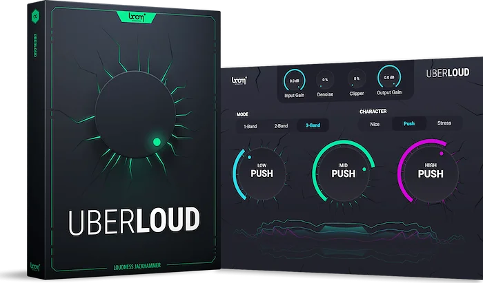 BOOM Uberloud (Download) <br>UBERLOUD makes your sounds go loud, insanely loud.