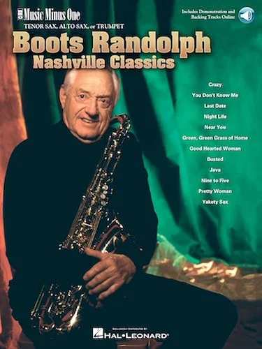 Boots Randolph - Nashville Classics - Music Minus One for Tenor Sax, Alto Sax or Trumpet