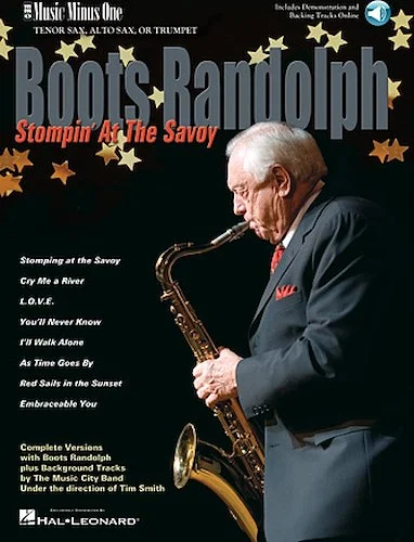 Boots Randolph - Stompin' at the Savoy - Music Minus One for Tenor Sax, Alto Sax or Trumpet