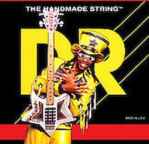 DR Strings BZ-45 Bootzillas Clear Coated Stainless Steel Bass Strings. 45-105 