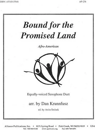 Bound For The Promised Land - Sax