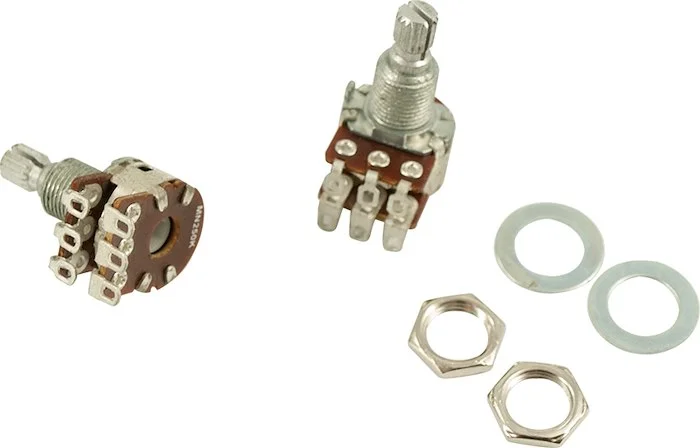 Bourns Pro Audio PDB182 Blend-Balance Mini Potentiometer 20% Tolerance 250 kohm -Split Shaft (1)