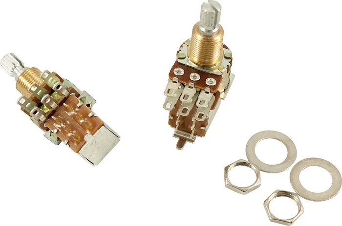 Bourns Pro Audio PDB183 Mini Guitar Potentiometer With Push-Pull Switch 20% Tolerance 250 kohm - Spl