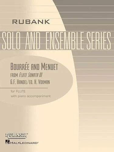 Bourree and Menuet (from Flute Sonata III)