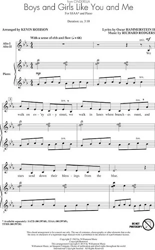 Boys and Girls Like You and Me - from Cinderella