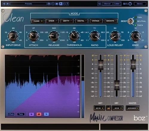 Boz Manic Compressor (Download) <br>Powerful Compressor with 6 modes