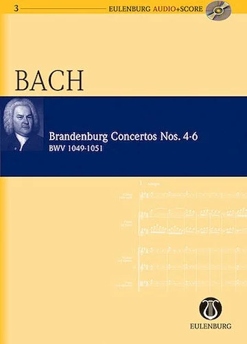 Brandenburg Concertos 4-6 BWV 1049/1050/1051