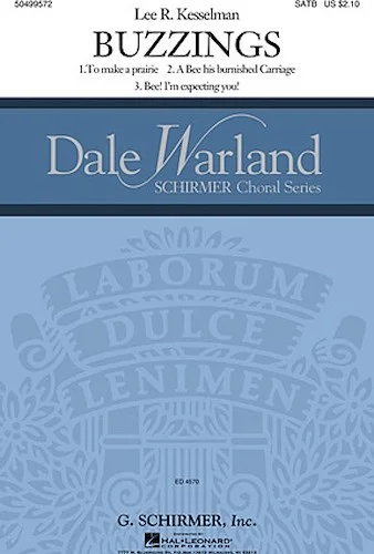 Buzzings - Dale Warland Choral Series