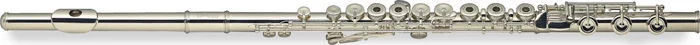 Flute w/B-foot joint, open holes, in-line G, french style keys