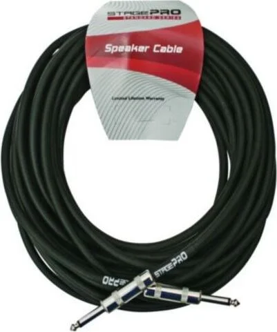 Cable,Spkr 14GA/50' Str Met End Std Ser