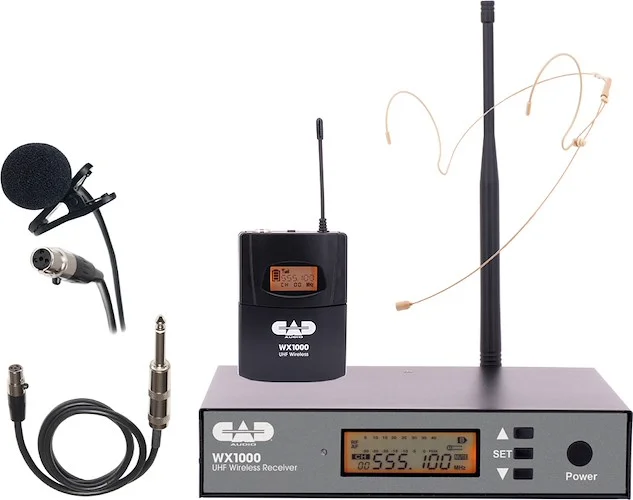 CAD WX100BP UHF Wireless Bodypack Microphone System