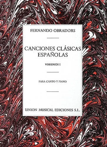 Canciones Clasicas Espanolas - Volumen I