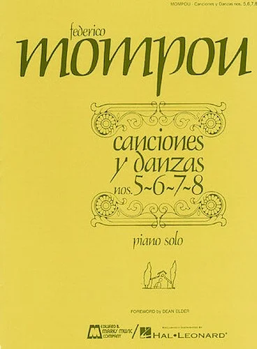 Canciones y danzas - Nos. 5, 6, 7, 8