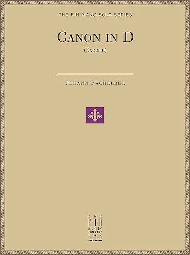 Canon in D (Excerpt)<br>