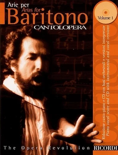 Cantolopera: Arias for Baritone - Volume 1 - Cantolopera Collection