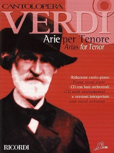 Cantolopera: Verdi Arias for Tenor Volume 1 - Cantolopera Collection