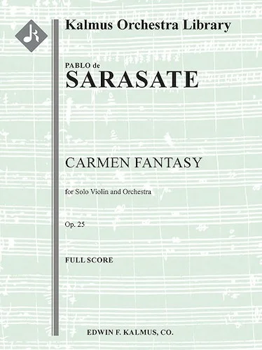 Carmen Fantasy, Op. 25 (Bizet)<br>