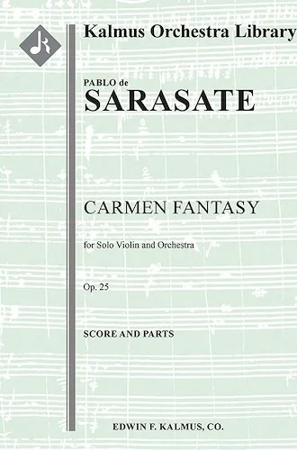 Carmen Fantasy, Op. 25 (Bizet)<br>