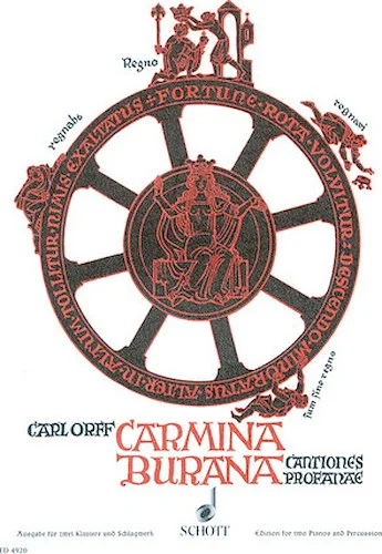 Carmina Burana - (Edition for voices, two pianos and percussion)