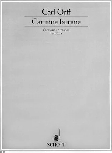 Carmina Burana - Full Score