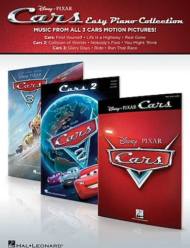 Cars - Easy Piano Collection - Music from All 3 Disney Pixar Motion Pictures