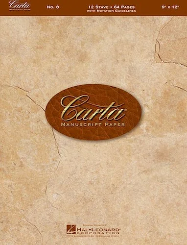 Carta Manuscript Paper No. 8 - Basic