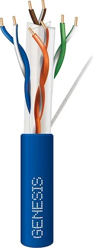 Cat6 Plus 23G Riser 1000' Box Blue