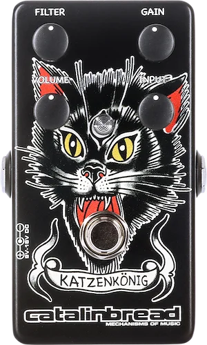 Catalinbread Katzenkönig Traditional Ink Fuzz Distortion Pedal