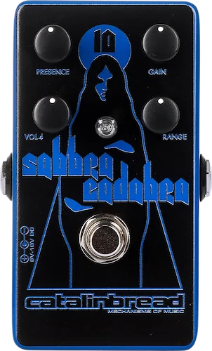 Catalinbread SABBRA CADABRA Overdrive Pedal  Summer of Sabbra '25 10th Anniversary Limited Run Blue Finish