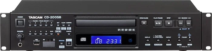 CD-200 Series Professional CD Player with Bluetooth Image