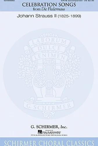 Celebration Songs - from Die Fledermaus