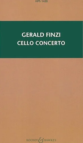 Cello Concerto - Revised 2009
