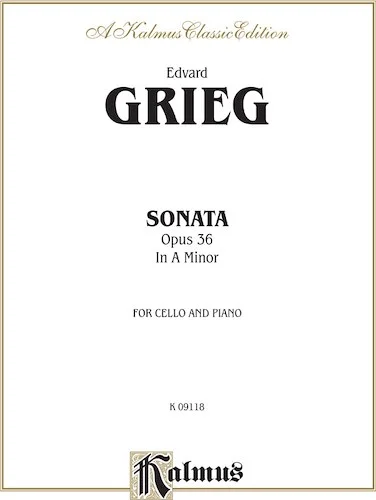 Cello Sonata in A Minor, Opus 36