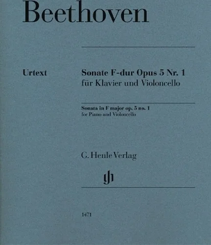 Cello Sonata in F Major, Op. 5, No. 1