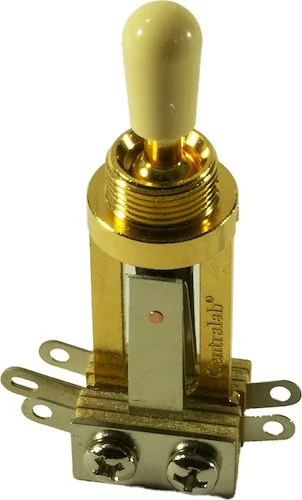 Centralab® 3 Position Long Frame Toggle Switch Pack Of 100 Gold