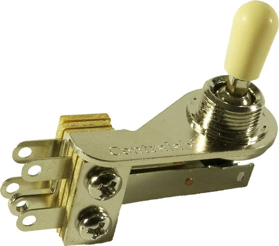 Centralab® 3 Position Right Angle Toggle Switch Single Nickel